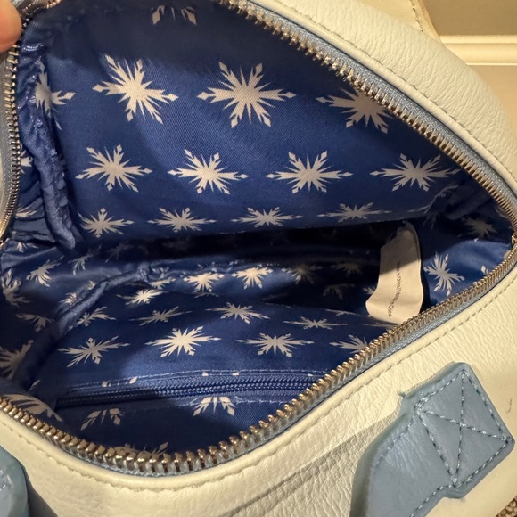 Disney Olaf Blue and White Backpack and Wallet Set - Picture 2 of 3